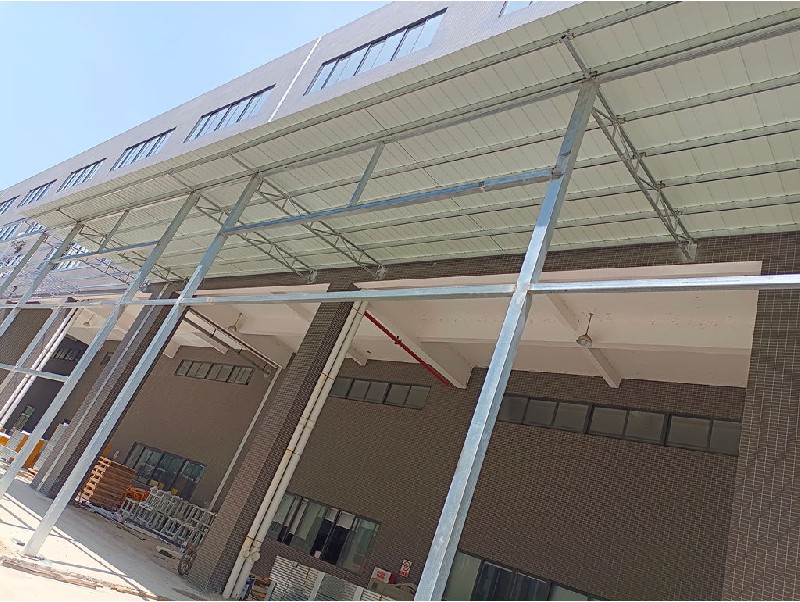 廣東嘉騰機(jī)器人加建鋼結(jié)構(gòu)倉庫