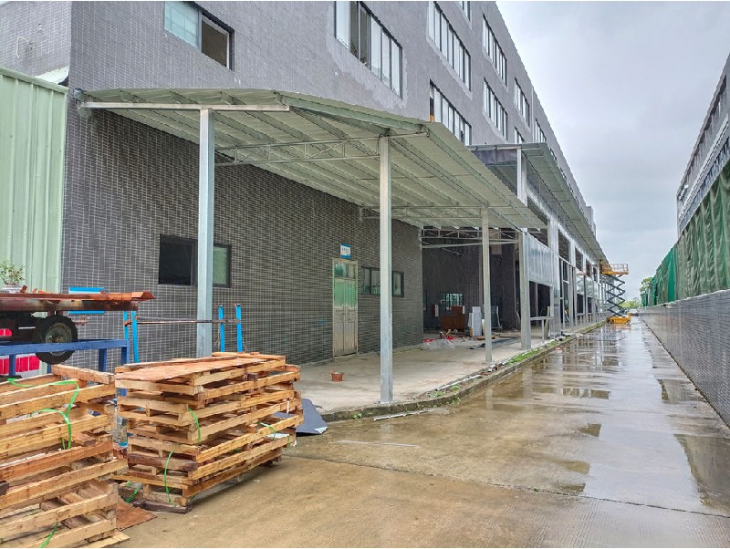 廣東嘉騰機(jī)器人加建鋼結(jié)構(gòu)倉庫