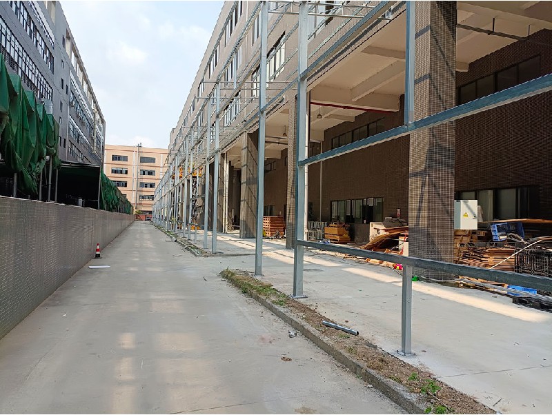廣東嘉騰機(jī)器人加建鋼結(jié)構(gòu)倉庫